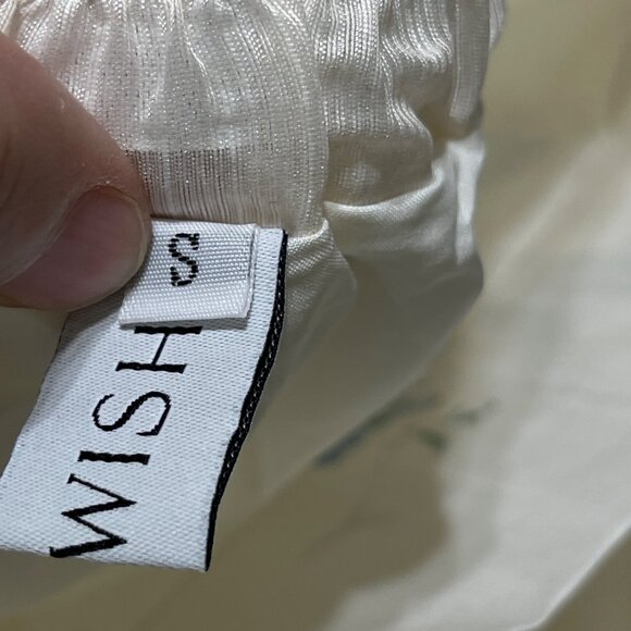 NWT Chicwish Blouse Maxi Skirt Size S Small Rhinestone Button Floral Garden Part - Picture 5 of 13